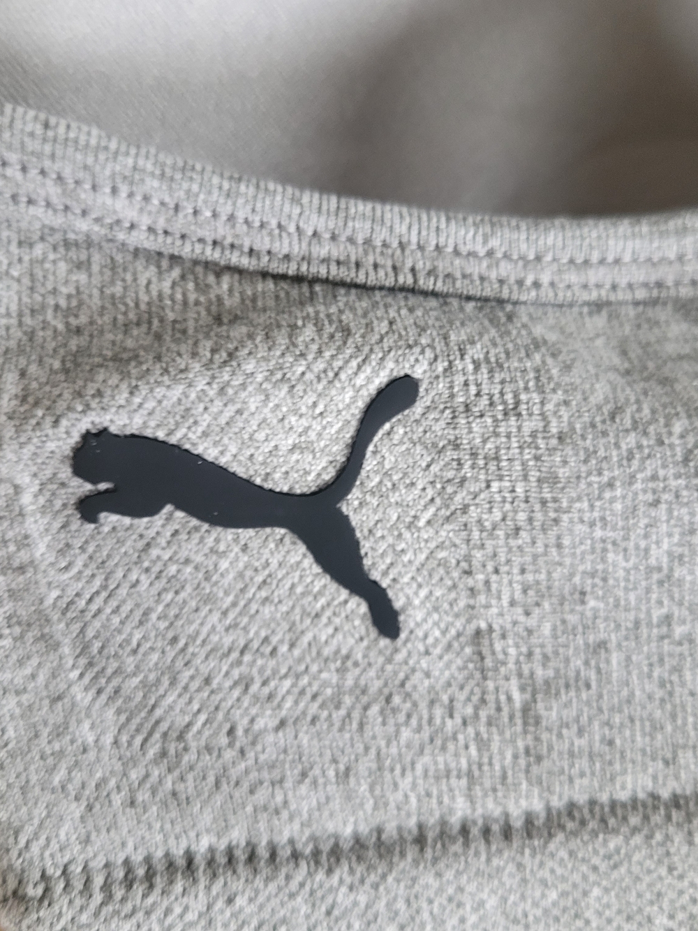 Puma Sports Bra ~ Small ~ Grey - Picture 2 of 3